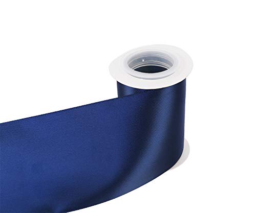 Joycrosso 75mm Double Faced Satin Ribbon 4.5 Meters-Roll Set for Chair Sash Gift Wrapping Party Favor Home Decoration Craft Supplies - Image 2
