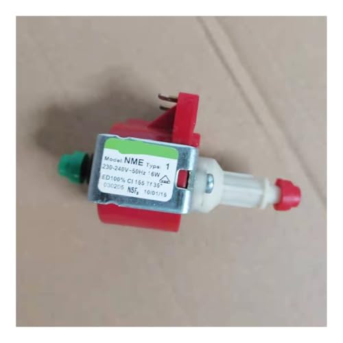 MQXFCZUX Bomba de Agua electromagnética for cafetera NME de 16 W y solenoide de 230-240 V