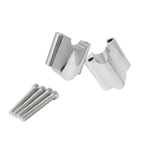 Elevador de manillar en aluminio mecanizado para Sportster 48 XL1200X de 2 pulgadas