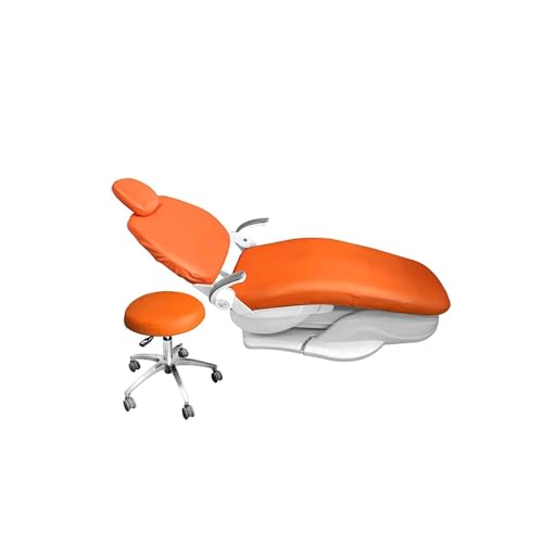 Ensemble Fauteuil Dentaire 4pcs,Housse pour fauteuil dentaire en soie de lait + film composite imperméable, pour fauteuil dentaire, siège, appui-tête (Color : D)