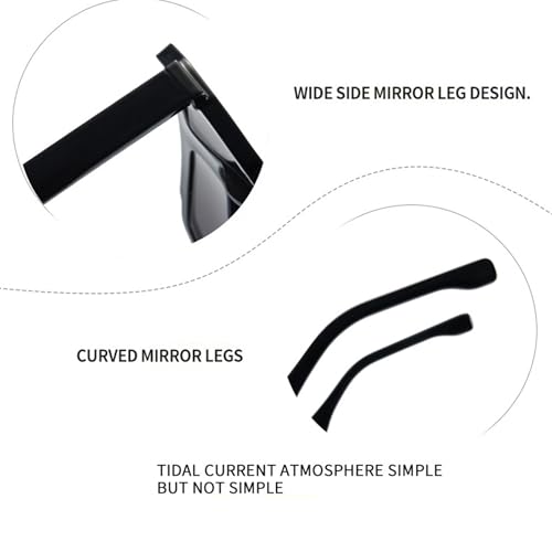 bullabulling Oversized Retro pilot Sunglasses Womens Mens Trendy 70s Vintage Sun Glasses UV4004