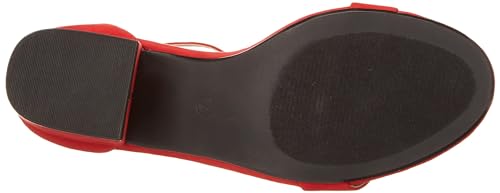 Image of Amazon Essentials Women's Two Strap Ankle Strap Block Heel Sandal