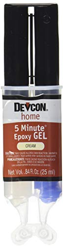 Devcon 21045 5 Minute Gel epoxy Cream Colored 25 Milliliter. by ITW Devcon. 3 Box