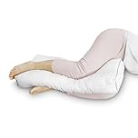 Knee Pillow for Side Sleepers, Leg Pillow for Sleeping, Under Knee Pillow for Spine Alignment, Lower Back Pain Relief, Hip and Sciatica Pain, Supportive Pillow