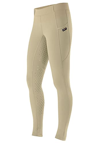 Kerrits Ice Fil Full Seat Tech Tight Tan Size: M #TOP4
