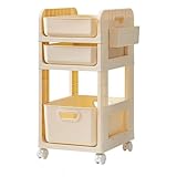 Structure : Notre meuble de rangement étroit pour salle de bain est fabriqué en plastique de haute qualité, doté d'une structure robuste et d'une grande capacité de charge. Il ne basculera pas et ne se déformera pas, même sous le poids d'objets lourds.