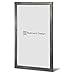 Produktbild Stallmann Design Bilderrahmen New Modern 80x100 cm Stahl Rahmen Fuer Dina 4 und 60 andere Formate Fotorahmen Wechselrahmen aus Holz MDF mehrere Farben wählbar Frame für Foto oder Bilder
