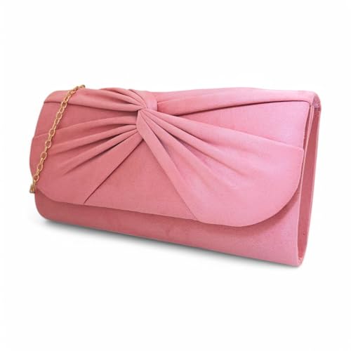 Sac de mariage en daim plissé, l'accessoire de luxe pour vos soirées