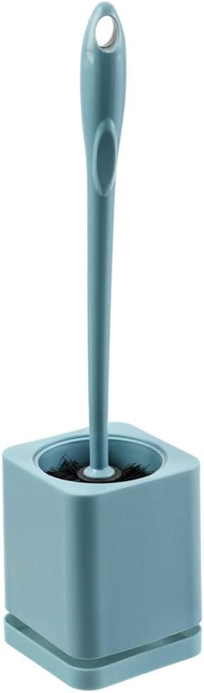 Toilet Cleaner Brush Toilet Brush and Holder, Toilet Brush Holder Set, Bathroom Toilet Bowl Cleaner Brush with Long Handle and Soft Bristles Brush for Bathroom