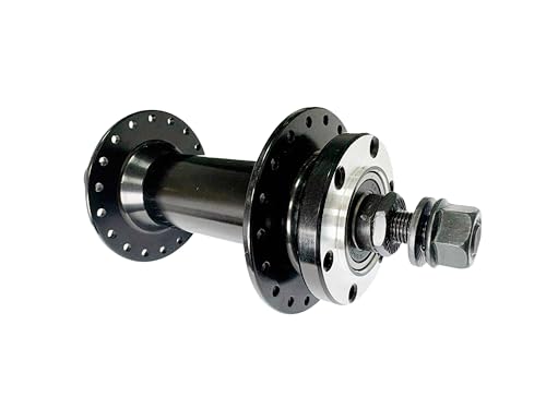 INXING 36 Hole Front hub 135mm QR, Aluminum disc, Sealed Bearings, Compatible with 20/26" e-Bikes, Fat Bikes and Retro Mountain Bikes