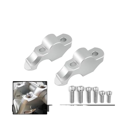 Rallonge guidon moto NineT correction posture barre de serrage 28mm