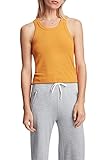 Bandier x Sincerely Jules_The Willow Scoop Neck Tank Goldenrod-M