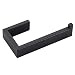 YJ YANJUN Paper Roll Holder Matte Black Wall Mounted SUS 304 Stainless Steel Bathroom Rust Proof Toilet Tissue Holder ...