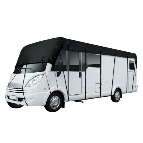 KIXZSAZ con Cubierta de Tela Oxford para caravanas, Cubierta Impermeable para Techo de caravanas RV, Tela Oxford para Autocaravana