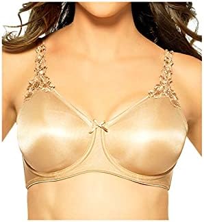 Women's Comfort Fit Seamless Minimizer Bra - Full Coverage Underwire - Nud 32D Nude