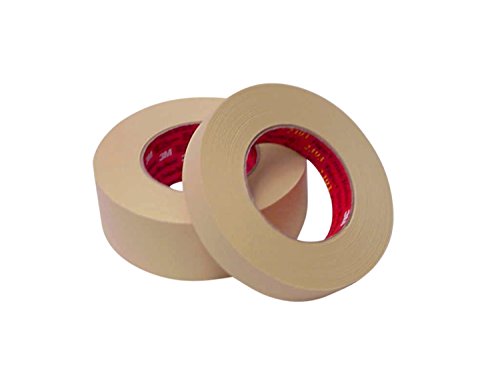 Image of 3M 17212-case Tape 72 mmx55 M 7.6 mil, 12 /Case, 2393, Crepe Paper, Tan (2)