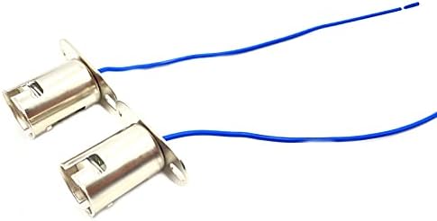 BA15s 1156 LED Light Bulb Socket,2pcs Car Lamp Holder for Single Contact Snap-in Socket Assembly for Car and Truck Tail Light