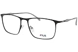 Gafas de Vista FILA; modelo VF9986; color TOTAL SEMI MATT BLACK para Hombre; talla 54
