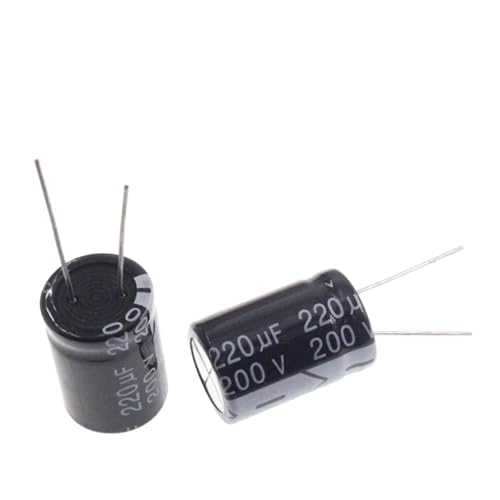 Condensateur électrolytique en aluminium 200V pour montage de projets de bricolage