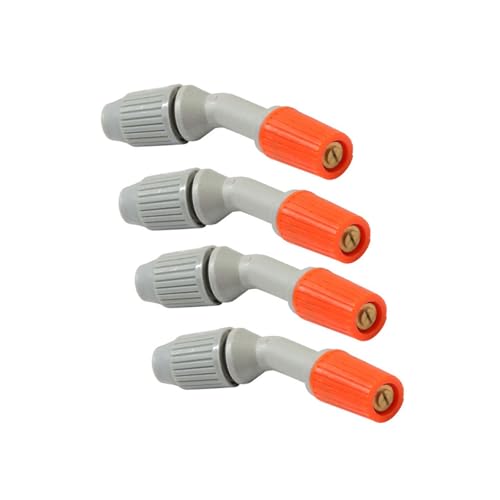 NVOQILIN 4Pcs Adjustable Sprayer Nozzle Fan Shape For 3L/5L/8L Backpack Type Sprayer Replacement Nozzle Gardening Watering