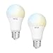 Produktbild WiZ Sparset - LED-Leuchtmittel E27, 9W, 2700-6500K, WLAN, App-Steuerung, Alexa & Google-Assistant, 2er Set