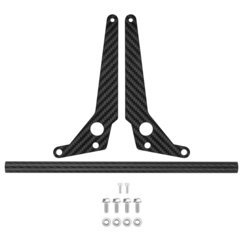 Support de montage navigation GPS moto R1200GS carbone ergonomique - 4
