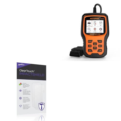 BoxWave Screen Protector Compatible with Autophix OM129EU - ClearTouch ImpactShield (2-Pack), Impenetrable Screen Protector Flexible Film