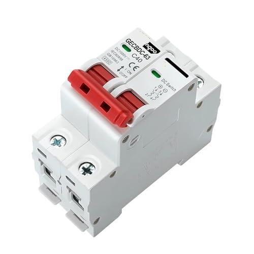 Aislador de interruptor CC con disyuntor de batería 1P 2P para protector de coche 3