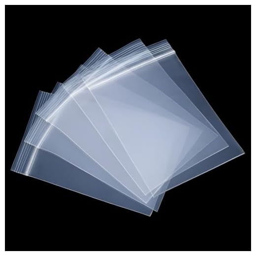 100-Count Resealable Zip Lock Bags