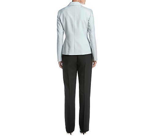 Women's Glazed Melange 2 Button Notch Lapel Pant Suit2
