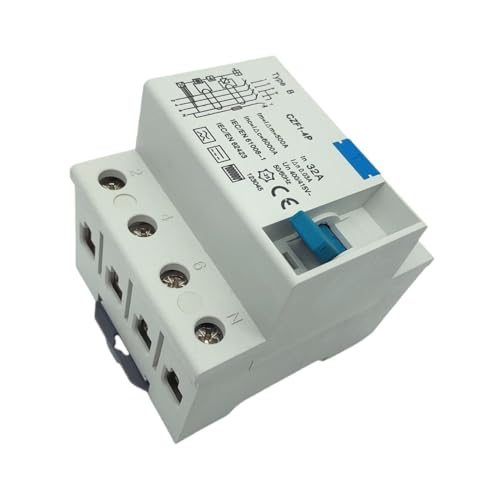 Disjoncteur à courant résiduel CZK6 Z-4P 100A AC pour tableau électrique