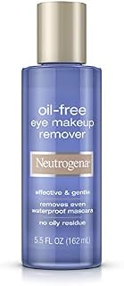 Neutrogena Gentle Oil-Free Eye Makeup Remover & Cleanser for Sensitive Eyes, Non-Greasy Makeup