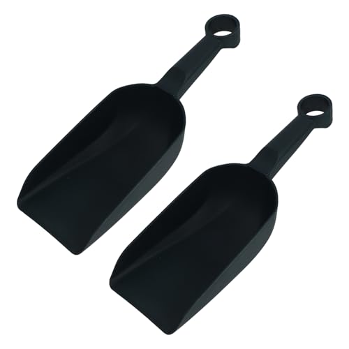 SUPVOX Ensemble De Pelles Ergonomiques en Plastique - 2 Petites Truelles - Fournitures De Jardinage Matériau PP Léger Idéal pour Et Creuser