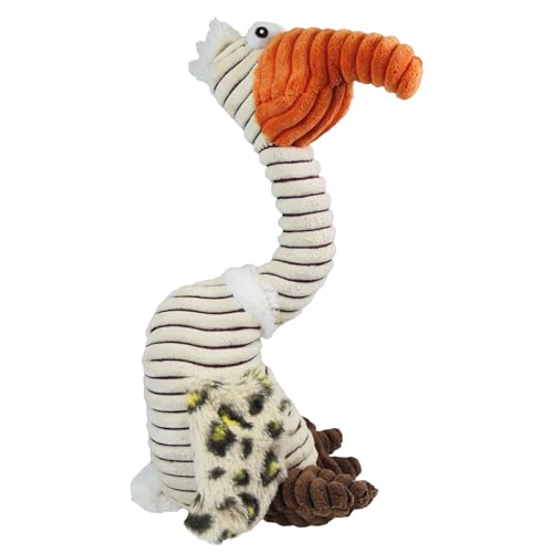TRIXIE Geier Plüschtier - Hundespielzeug aus weichem Stoff - Plüschvogel für große & kleine Hunde - 32 cm groß - 35806