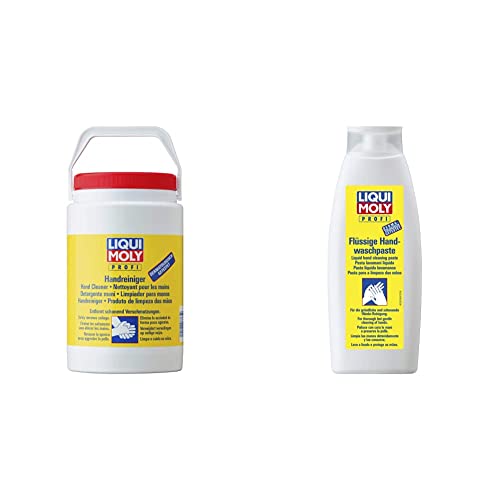 LIQUI MOLY 3365 Handreiniger flüssig 3 l & 3355 Flüssige Handwaschpaste 500 ml