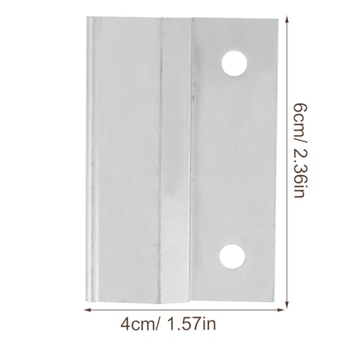 Image of HOMSFOU 4pcs Heavy Duty Brackets for Hanging Pictures Mirrors Frames and Artworks Easy Installation Wall Mounting Hardware for Home Decor