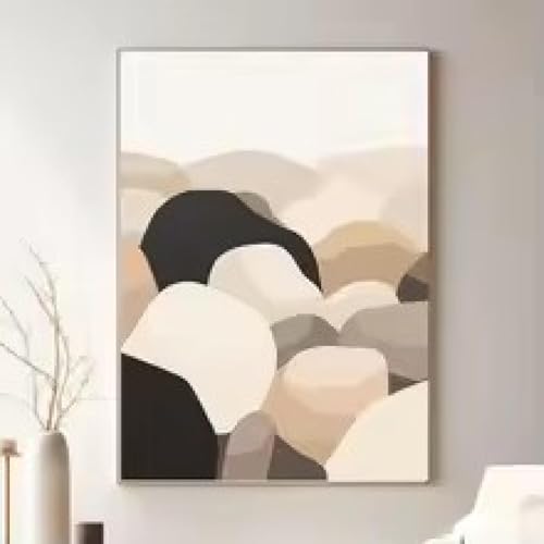 Impression artistique abstraite pour salon moderne décor minimaliste grand format