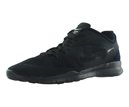 Nike Womens Free 5.0 Tr Fit 5 (8 B(M) US, Black/Black/Black)