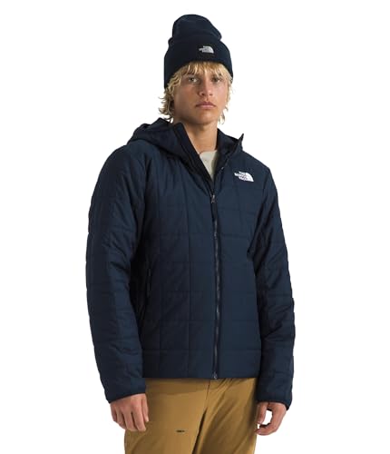 Image of THE NORTH FACE Men's Junction Insulated Hoodie | Water Resistant With Heatseeker Insulation, 3-piece Hood & Zip Pockets