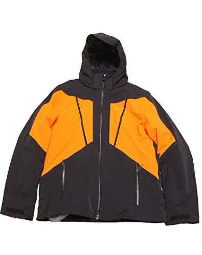 Blouson KJUS Lasse Men Boval Orange avec finitions haut de gamme