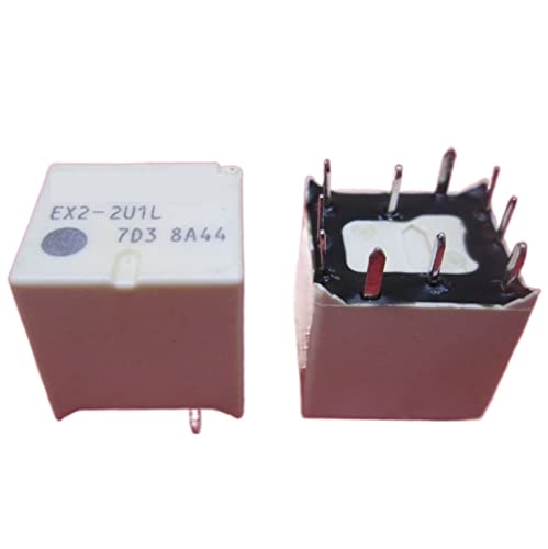 Relais EX2-2U1L 12V pour auto voiture à 10 broches