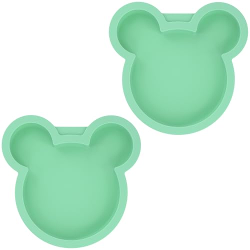 Volumoon 2 Pezzi Stampo Torta Silicone, Stampi in Silicone da Forno Quadrati Antiaderenti, Stampi da Forno, Teglia Quadrata per Torte, Riutilizzabili per Torta a Strati, Torta Arcobaleno