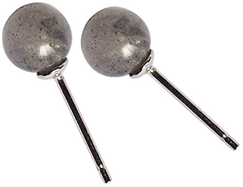 Boucles d'oreilles en Pierre de Lune S925 hypoallergéniques pour oreilles sensibles