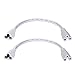 SinLoon UL-LP Certification T5 T8 LED Tube Connector Adapter Cable Wire 8.5 inch Male to Female End Extension Cord for Integrated LED Fluorescent Tube Light Bulb Lamp Holder (2-Pack 3Pin M/F)