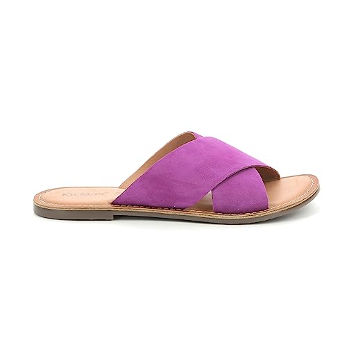 Kickers Diaz-2 mules femme chaussures ouvertes en cuir réglables