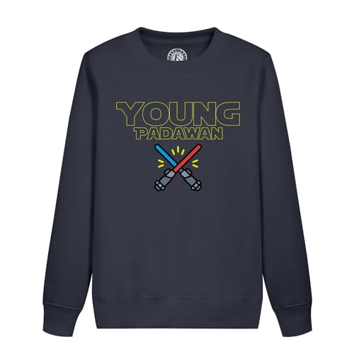 Sweatshirt enfant Jeune Padawan Galaxie en coton pour petit chevalier de l'espace