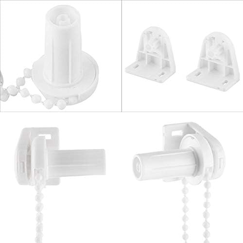 Roller Blind Fitting Repair Kit, 17mm Roller Blind Shade Clutch Bracket Side Pulley Chain Repair Fitting Kit