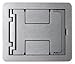 Wiremold Fpbtcnk D/C Aluminum Flanged Cover