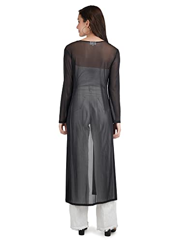 AOL Women's Longline Power net Shrug3