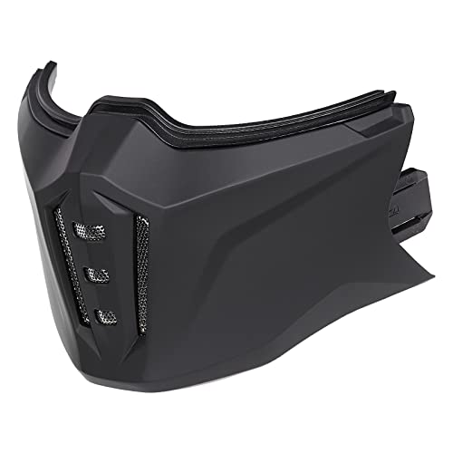 Mentonnière ILM pour Z302 noir mat, idéale pour vos trajets quotidiens et road-trips